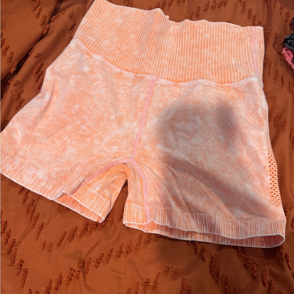 Zenana Outfitters Peach Bike Shorts